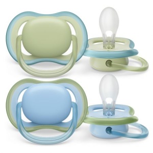 Philips Avent suzeta ultra air, 0-6 luni x 2 bucati (cod SCF085/21)