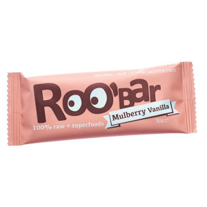 Roobar Baton raw vegan BIO cu dude si vanilie x 30 grame