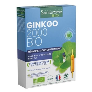 Santarome Ginkgo Bio 2000 x 20 fiole