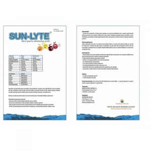 Sun Wave Sun-Lyte solutie orala saruri de rehidratare x 8 plicuri - Img 2