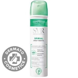 SVR Spirial Spray antiperspirant piele sensibila x 75ml