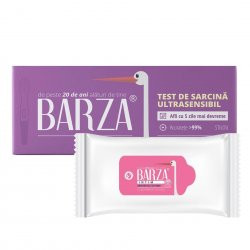 Test de sarcina Barza Jet UltraSensibil + Servetele intime cadou