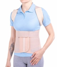 Triamed Corset toraco lombo sacral bej, marimea 1 (cod SRT117) - Img 2