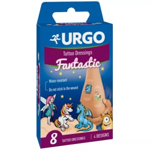 Urgo Fantastic Tattoo plasturi pentru copii x 8 copii