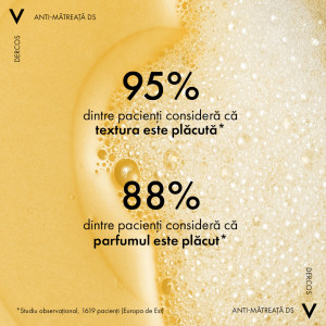 Vichy Dercos Sampon antimatreata pentru par normal-gras x 390ml - Img 5