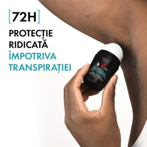 Vichy Homme deodorant roll-On Invisible Resist 72H x 50ml - Img 2
