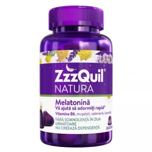 ZzzQuil Natura Melatonina x 60 jeleuri
