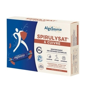 Algosource Spirulysat și cupru x 20 fiole
