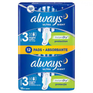 Always Ultra Night Duo x 12 bucati