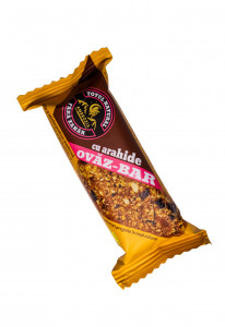Ambrozia Baton vegan fara zahar cu ovaz, arahide si fructe uscate x 60 grame