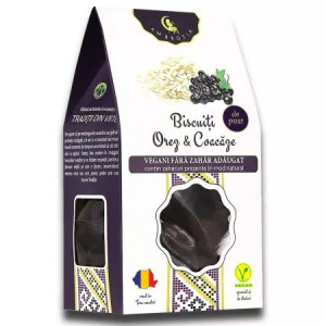 Ambrozia Biscuiti vegani cu Orez si Coacaze x 130 grame