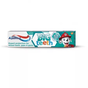 Aquafresh Pasta de dinti pentru copii 6-8 ani, Big Teeth x 50ml