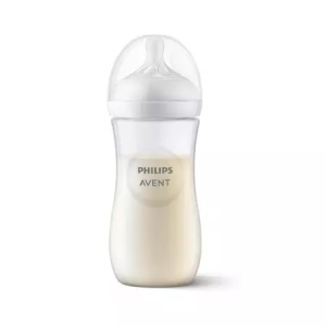 Avent Biberon Natural response cu tetina de la 3 luni x 330ml (cod SCY906/01)