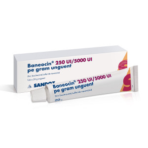 Baneocin unguent 250UI/5000UI/g x 20 grame