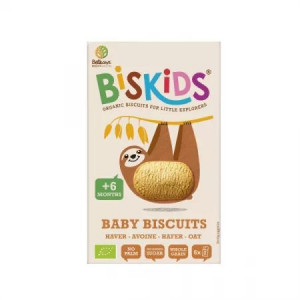 Biskids Baby Biscuiti BIO cu ovaz, fara zahar x 120 grame