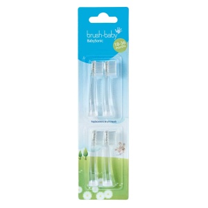 Brush Baby Capete de inlocuire pentru periuta electrica 18-36 luni x 4 bucati