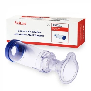 Camera de inhalare cu masca pentru bebelusi RedLine