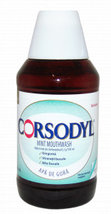 Corsodyl Mint 2mg/ml Apa Gura x 300ml