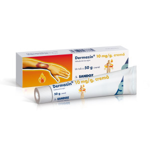 Dermazin 10mg/g crema x 50 grame