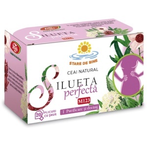Fares Ceai Silueta Perfecta Purificare si Drenaj x 20 plicuri