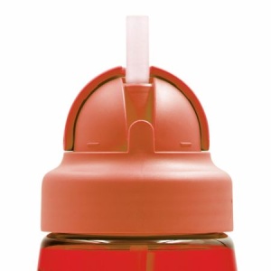 Laken Cana din tritan cu pai Oby Rosu x 450ml - Img 2