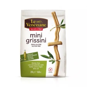 LeVeneziane Mini grissini fara gluten cu ulei de masline x 250 grame
