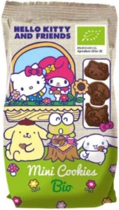 Mini Biscuiti Bio cu cacao Hello Kitty x 100 grame