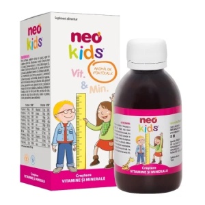 Neo Kids Crestere Sirop cu vitamine si minerale x 150ml