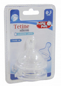 Primii Pasi R0436-Tetine Gat Larg 0-3L x 2 buc