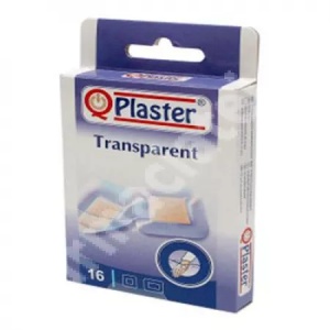 QPlaster Plasturi transparenti x 16 bucati