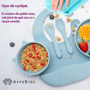 Set Diversificare Appekids Kitty Aqua Blue - Img 4