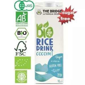 The Bridge Bautura vegetala BIO din Cocos x 1 litru