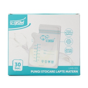 U-Grow Pungi stocare lapte matern x 30 bucati