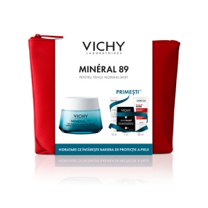 Vichy Trusa Mineral 89 crema intens hidratanta 72h pentru toate tipurile de piele x 50ml