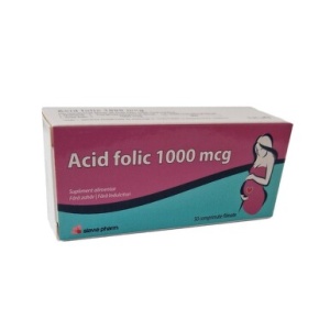 Acid Folic 1mg x 50 comprimate