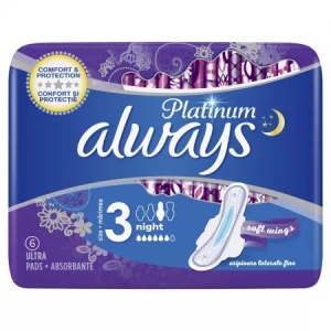 Always Platinum Ultra Pads Day&Night x 6 absorbante