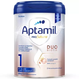 Aptamil Profutura 1, formula de lapte praf premium de la nastere x 800 grame - Img 1