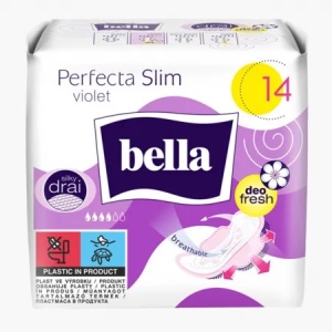 Bella absorbante Perfecta Violet x 14 bucati