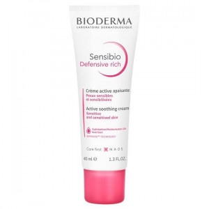 Bioderma Sensibio Defensive Rich, Crema pentru calmare intensiva x 40ml