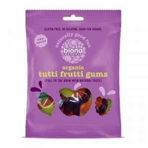 Biona Jeleuri vegane BIO Tutti Frutti x 75 grame