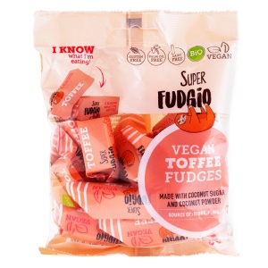 Caramele BIO cu aroma de Toffee x 150 grame