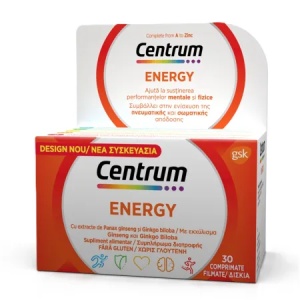 Centrum Energy x 30 comprimate