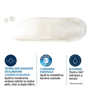 Cerave Gel de curatare cu argila anti-imperfectiuni Clay-to-Foam x 118ml - Img 5