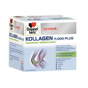 Doppel Herz System Kollagen 11000 Plus x 30 fiole