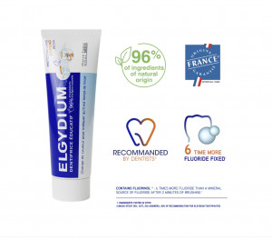 Elgydium Kids Chrono Pasta de dinti ce isi schimba culoarea x 50ml - Img 2