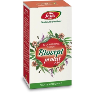 Fares Biosept Protect x 30 comprimate de supt