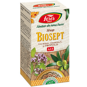 Fares Sirop Biosept cu Miere si Propolis x 100ml