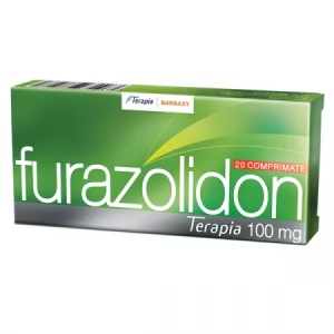 Furazolidon 100mg x 20 comprimate