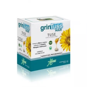 GrinTuss Adult pentru tuse seaca si productiva x 20 comprimate