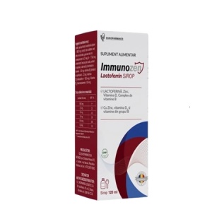 Immunozen Lactoferrin sirop imunitate x 120ml